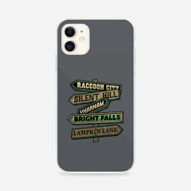 Spooky Towns-iPhone-Snap-Phone Case-glitchygorilla