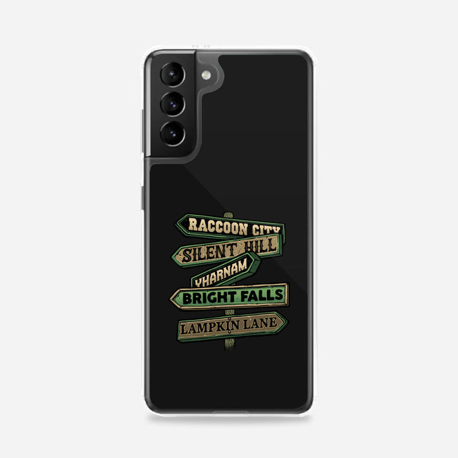 Spooky Towns-Samsung-Snap-Phone Case-glitchygorilla