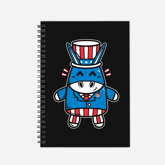 The Democrat-None-Dot Grid-Notebook-krisren28