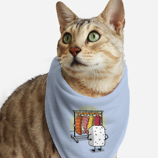 Sushi Wardrobe-Cat-Bandana-Pet Collar-Olipop