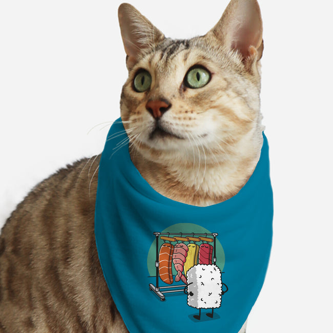 Sushi Wardrobe-Cat-Bandana-Pet Collar-Olipop