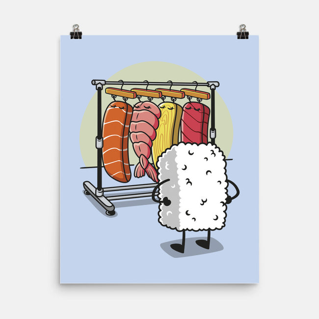 Sushi Wardrobe-None-Matte-Poster-Olipop