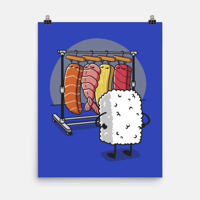 Sushi Wardrobe-None-Matte-Poster-Olipop