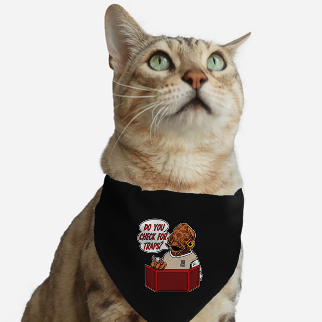 Trap Check-Cat-Adjustable-Pet Collar-SeamusAran