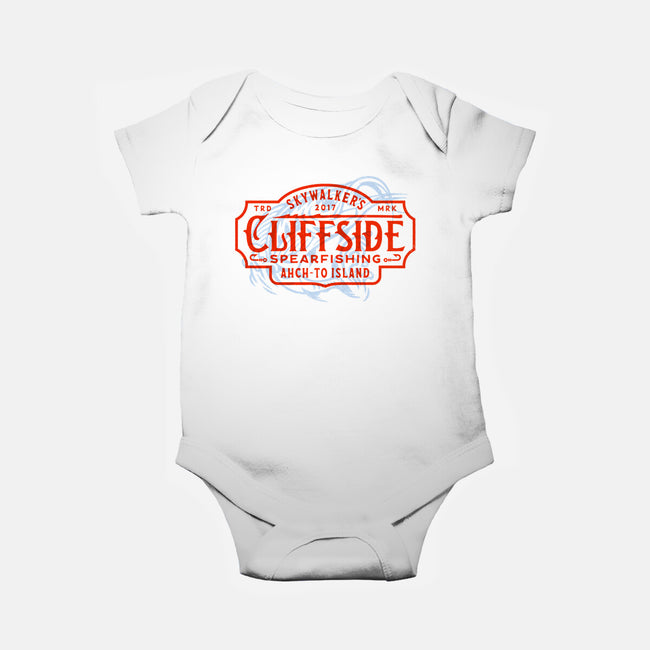 Luke's Cliffside Spearfishing-Baby-Basic-Onesie-Wheels