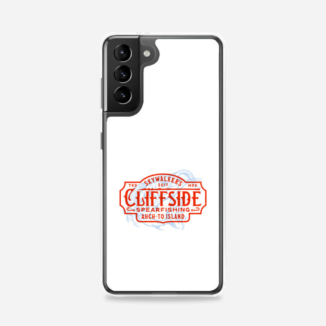 Luke's Cliffside Spearfishing-Samsung-Snap-Phone Case-Wheels