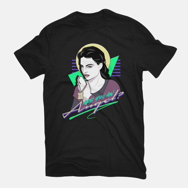 Are You An Angel-Womens-Fitted-Tee-Wheels