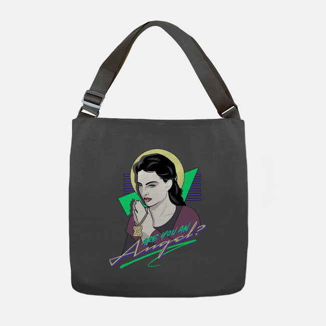 Are You An Angel-None-Adjustable Tote-Bag-Wheels