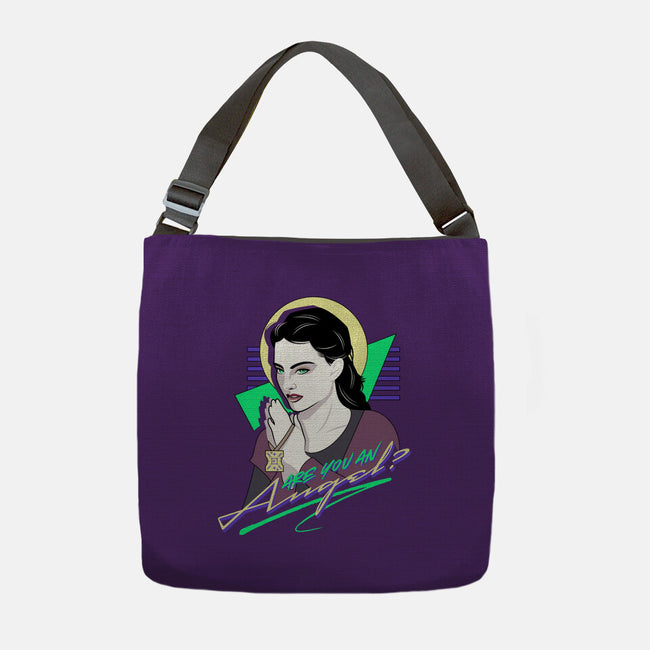 Are You An Angel-None-Adjustable Tote-Bag-Wheels