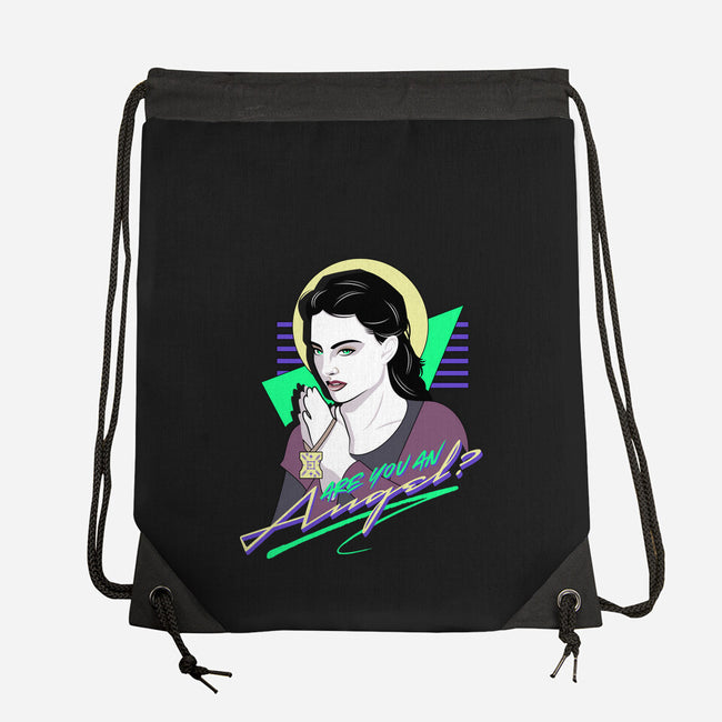 Are You An Angel-None-Drawstring-Bag-Wheels