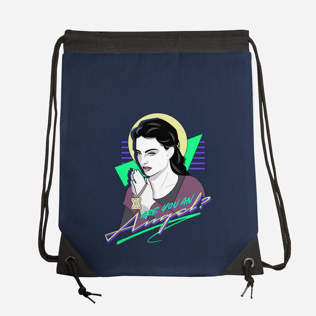 Are You An Angel-None-Drawstring-Bag-Wheels