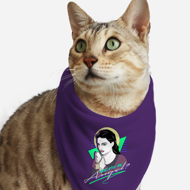 Are You An Angel-Cat-Bandana-Pet Collar-Wheels