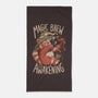 Magic Brew Of Awakening-None-Beach-Towel-eduely