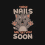 These Nails Will Get You Soon-Unisex-Pullover-Sweatshirt-eduely