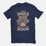 These Nails Will Get You Soon-Mens-Basic-Tee-eduely