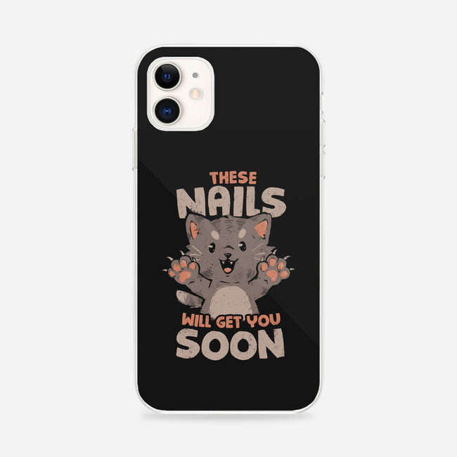 These Nails Will Get You Soon-iPhone-Snap-Phone Case-eduely