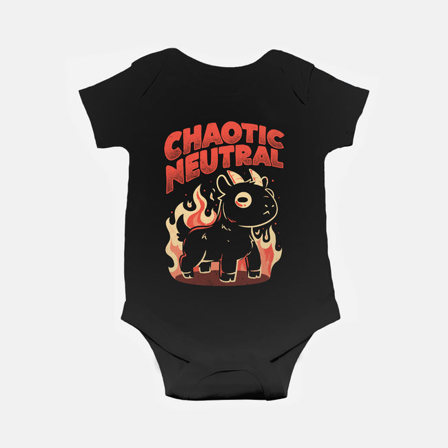 Chaotic Neutral-Baby-Basic-Onesie-eduely