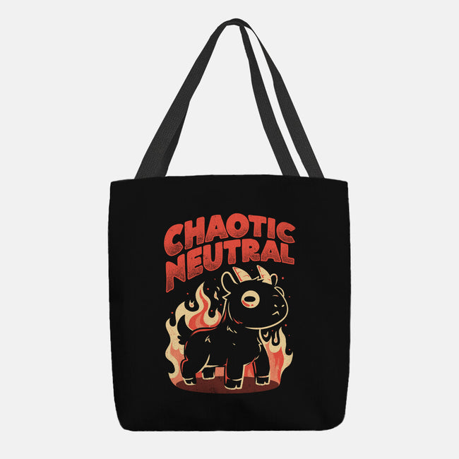 Chaotic Neutral-None-Basic Tote-Bag-eduely