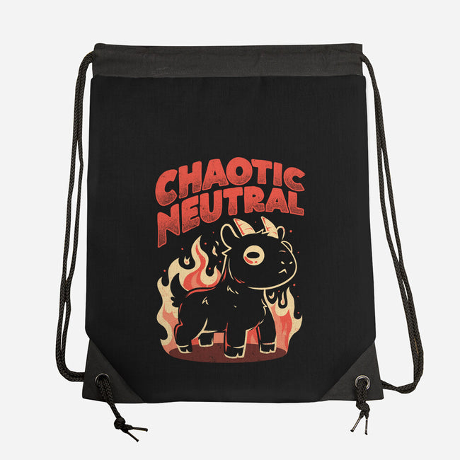 Chaotic Neutral-None-Drawstring-Bag-eduely