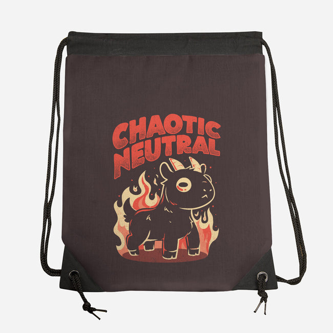 Chaotic Neutral-None-Drawstring-Bag-eduely