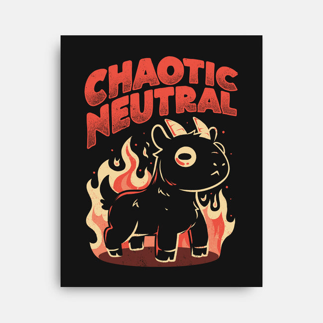 Chaotic Neutral-None-Stretched-Canvas-eduely