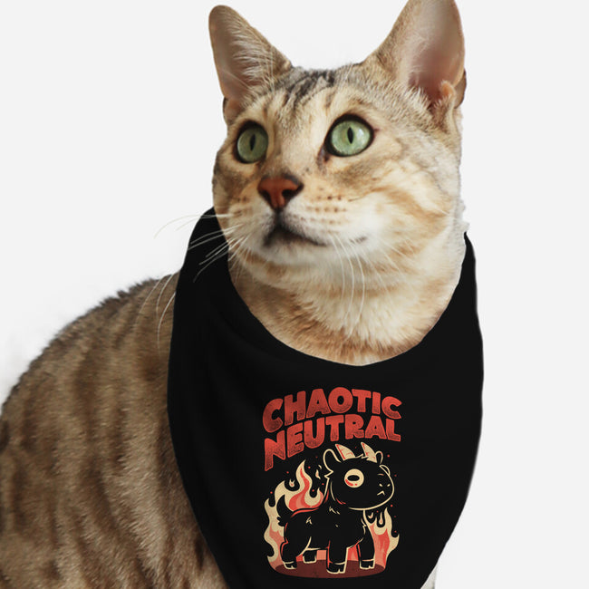 Chaotic Neutral-Cat-Bandana-Pet Collar-eduely