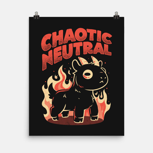 Chaotic Neutral-None-Matte-Poster-eduely