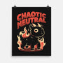 Chaotic Neutral-None-Matte-Poster-eduely