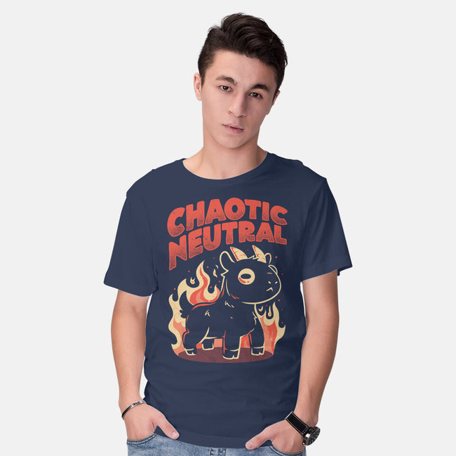 Chaotic Neutral-Mens-Basic-Tee-eduely