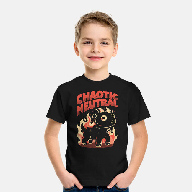 Chaotic Neutral-Youth-Basic-Tee-eduely