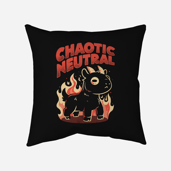 Chaotic Neutral-None-Non-Removable Cover w Insert-Throw Pillow-eduely