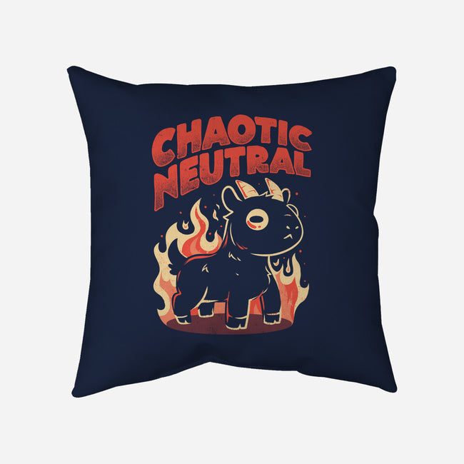 Chaotic Neutral-None-Non-Removable Cover w Insert-Throw Pillow-eduely