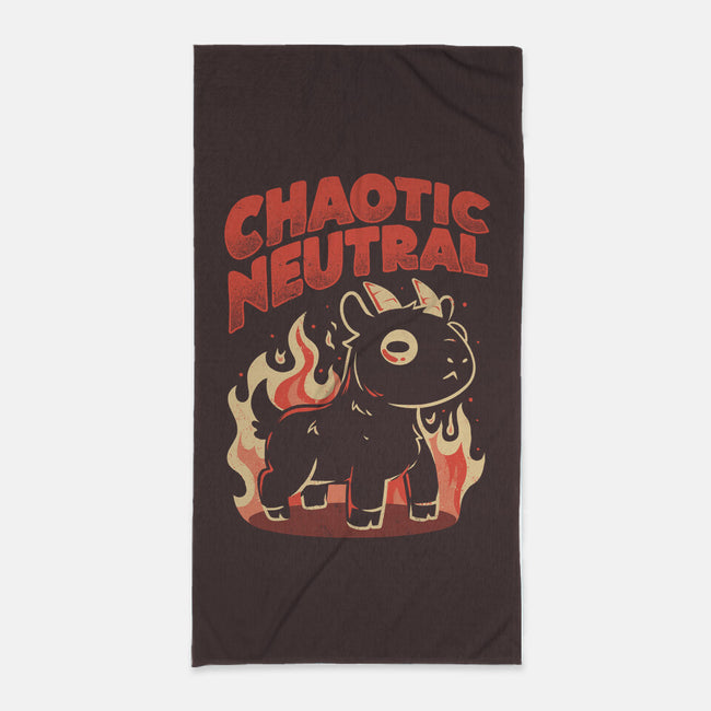 Chaotic Neutral-None-Beach-Towel-eduely