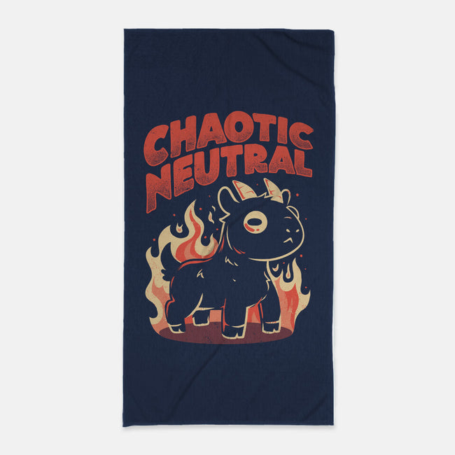 Chaotic Neutral-None-Beach-Towel-eduely