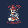 Owlways Reading Books-Mens-Long Sleeved-Tee-eduely