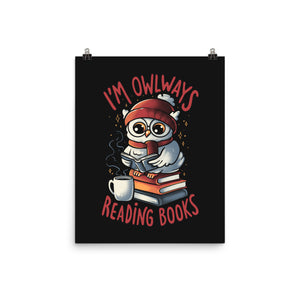 Owlways Reading Books