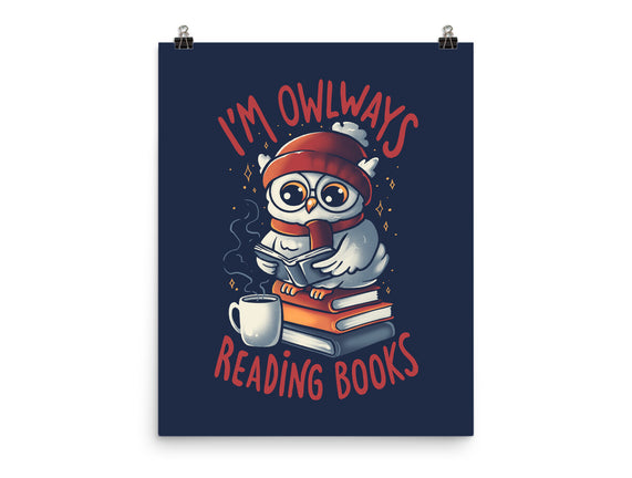 Owlways Reading Books