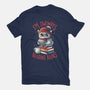 Owlways Reading Books-Unisex-Basic-Tee-eduely