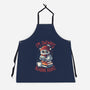 Owlways Reading Books-Unisex-Kitchen-Apron-eduely