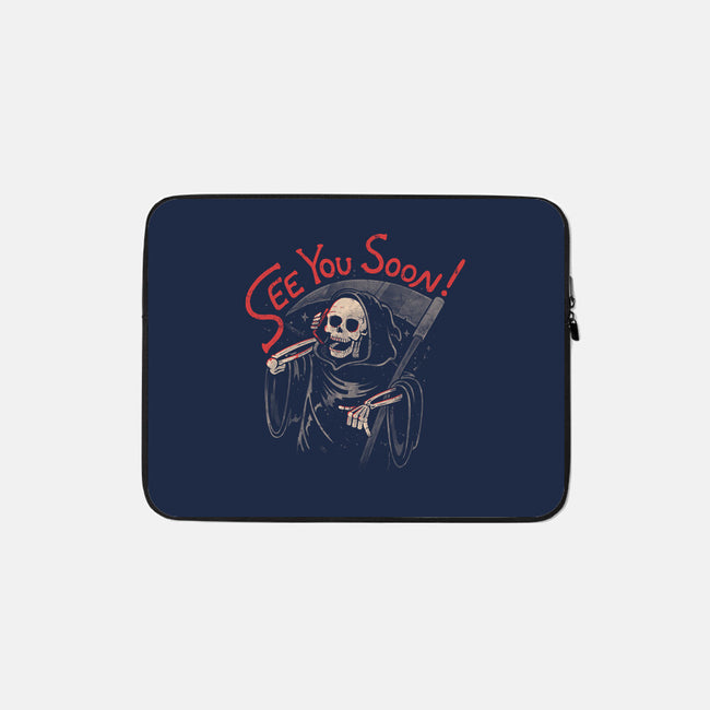 See You Soon-None-Zippered-Laptop Sleeve-eduely