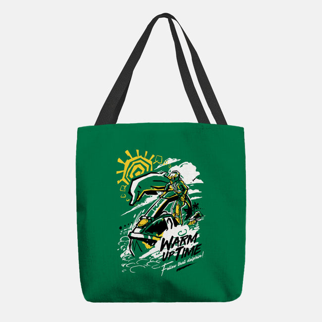 Warm Up Time-None-Basic Tote-Bag-demonigote