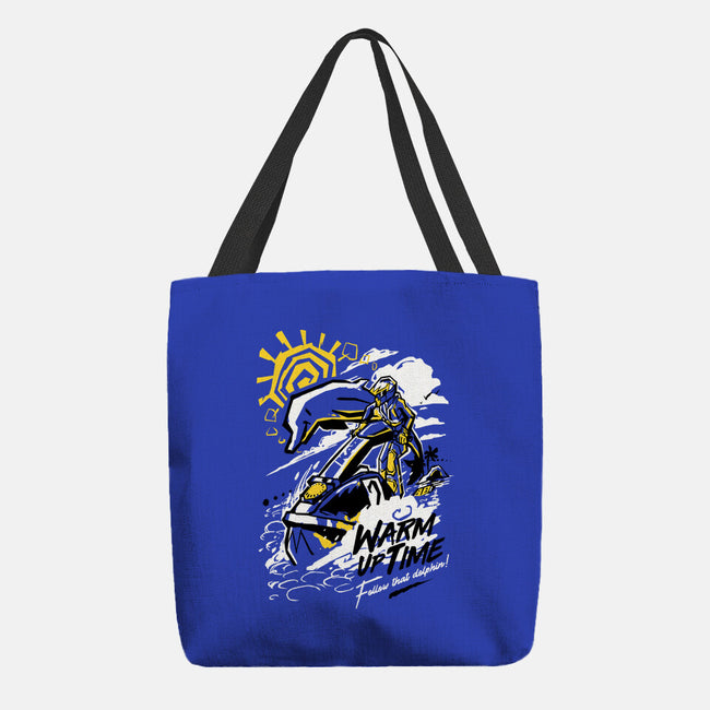 Warm Up Time-None-Basic Tote-Bag-demonigote