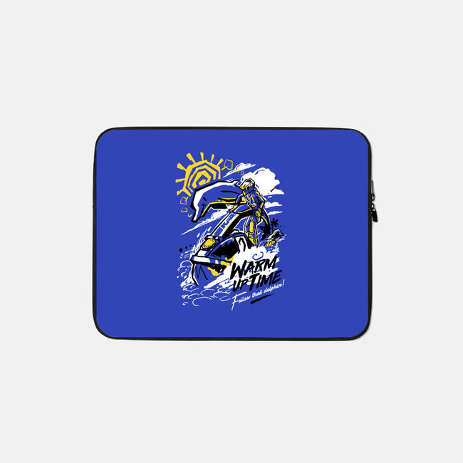 Warm Up Time-None-Zippered-Laptop Sleeve-demonigote