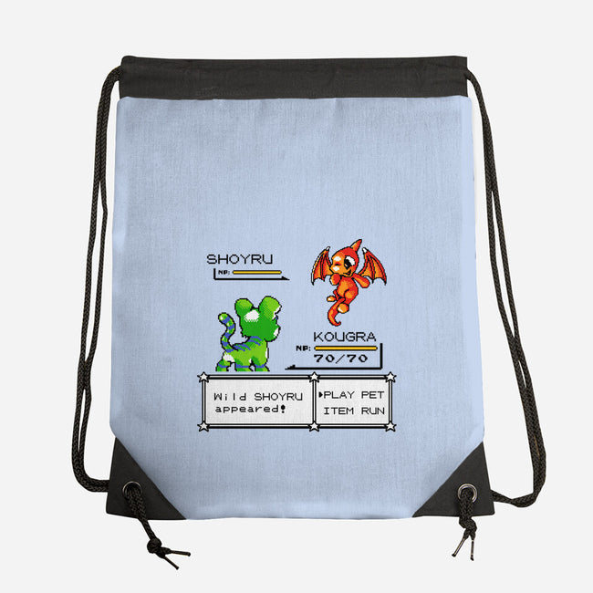 Neo Pocket Pets-None-Drawstring-Bag-demonigote