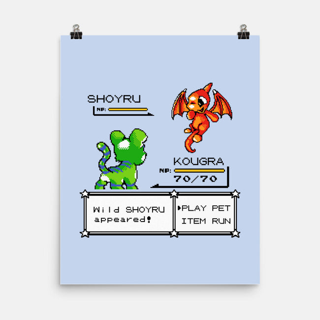 Neo Pocket Pets-None-Matte-Poster-demonigote