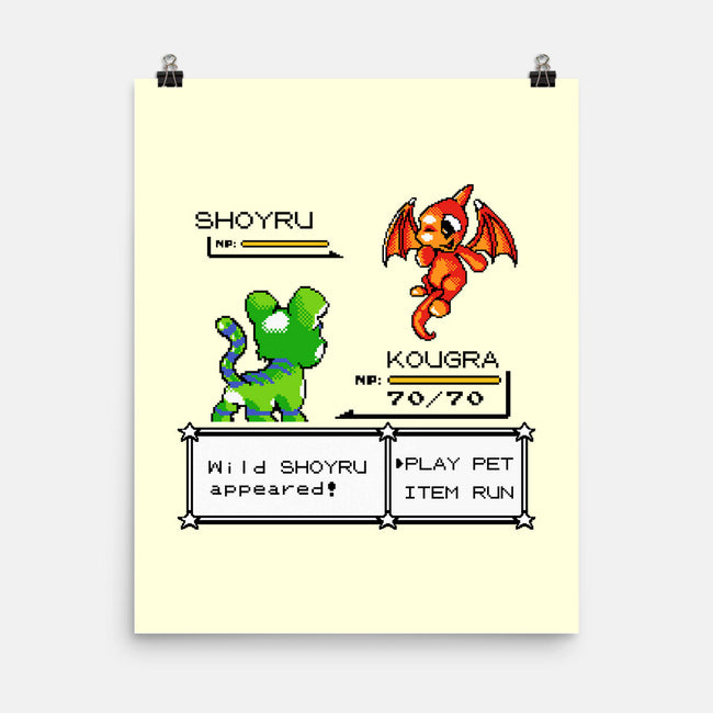 Neo Pocket Pets-None-Matte-Poster-demonigote