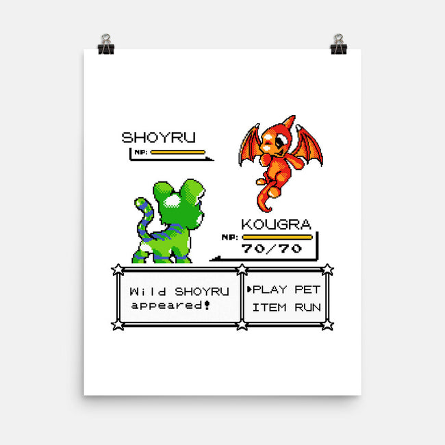 Neo Pocket Pets-None-Matte-Poster-demonigote