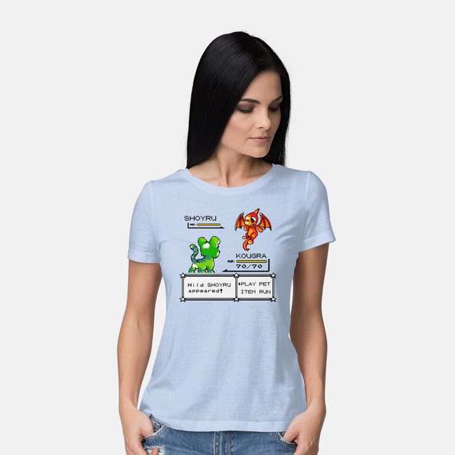 Neo Pocket Pets-Womens-Basic-Tee-demonigote