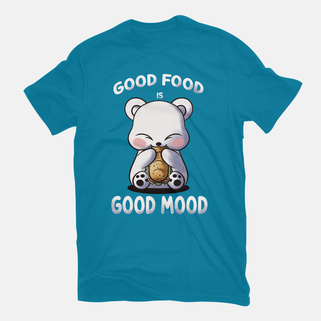 Good Food Is Good Mood-Mens-Heavyweight-Tee-fanfabio