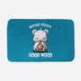 Good Food Is Good Mood-None-Memory Foam-Bath Mat-fanfabio